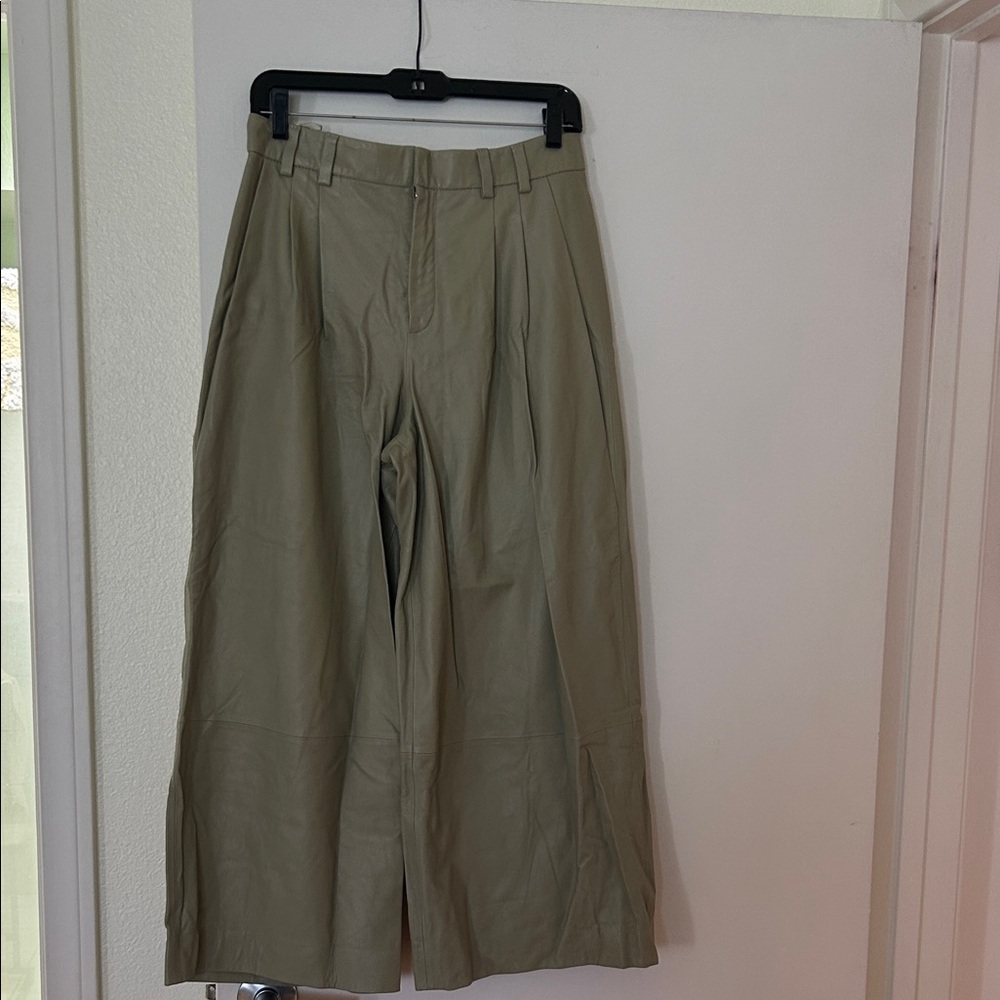 CLOSED 100% leather pants